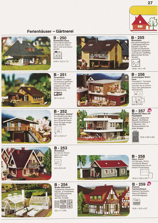 Faller Katalog 1974 874