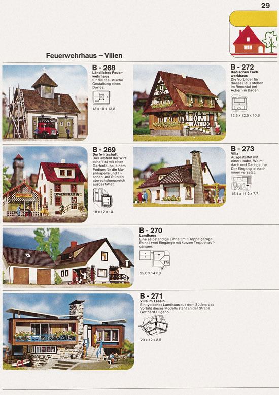 Faller Katalog 1974 874