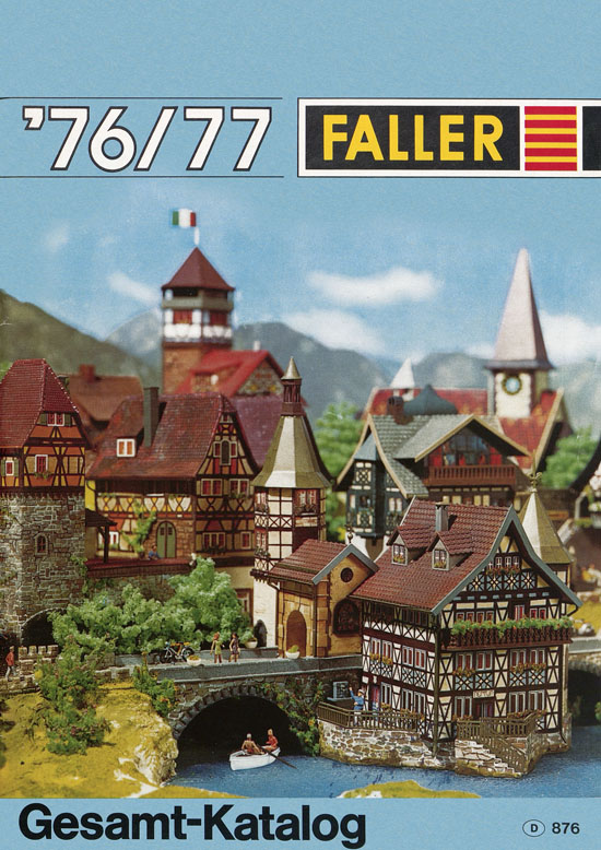 Faller Katalog 1976-1977 D876