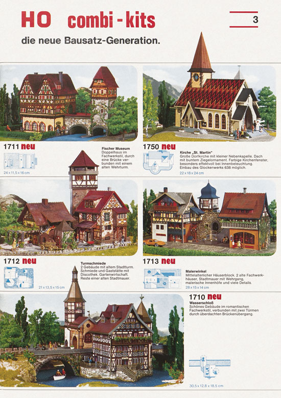 Faller Katalog 1976-1977 D876