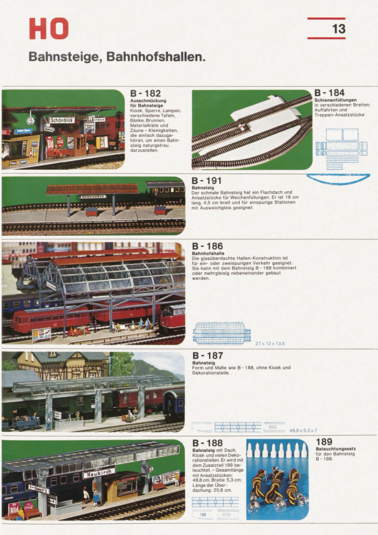 Faller Katalog 1976-1977 D876