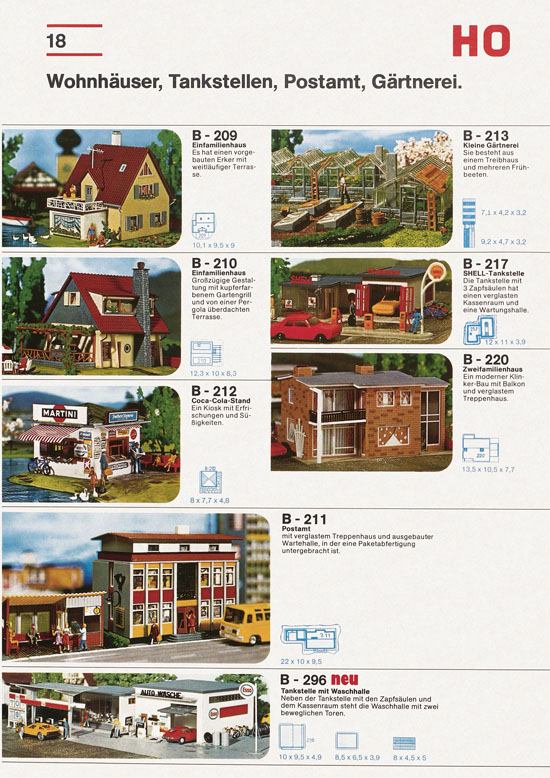 Faller Katalog 1976-1977 D876