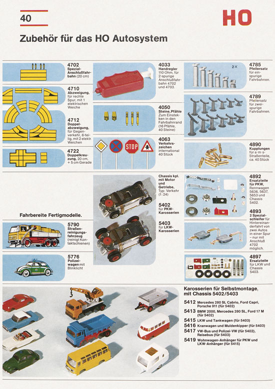 Faller Katalog 1976-1977 D876