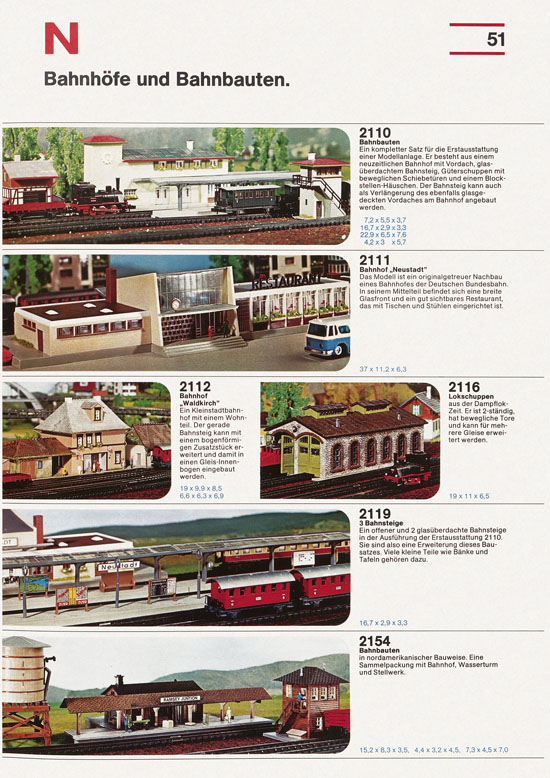 Faller Katalog 1976-1977 D876