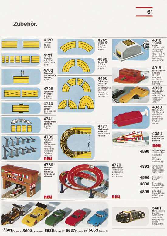 Faller Katalog 1976-1977 D876