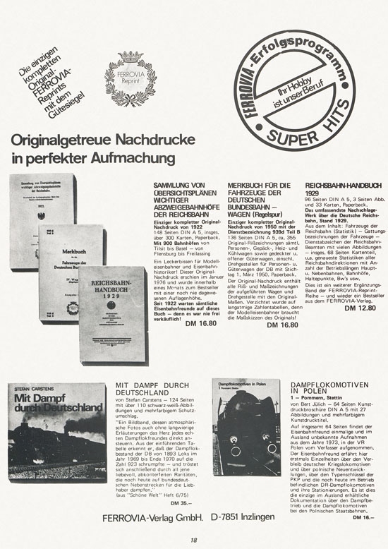 Welt der Modellbahn Nr. 1 Januar 1977