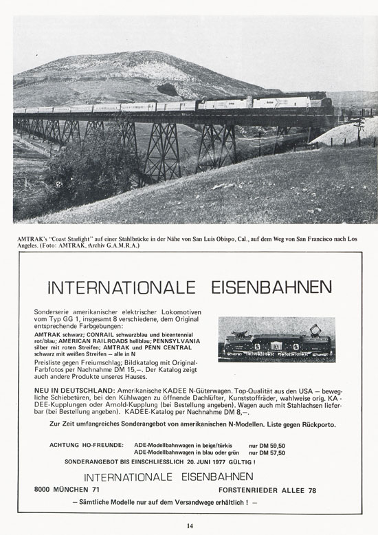 Welt der Modellbahn Nr. 3 Mai 1977