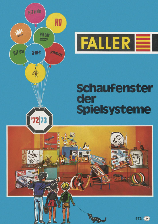 Faller Katalog 1972-1973 D872