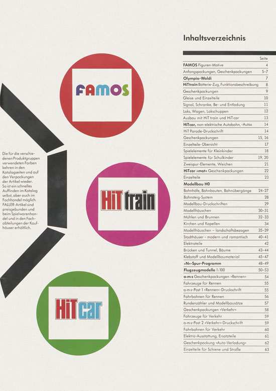 Faller Katalog 1972-1973 D872