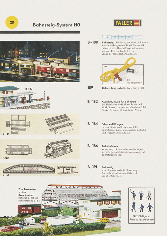 Faller Katalog 1972-1973 D872