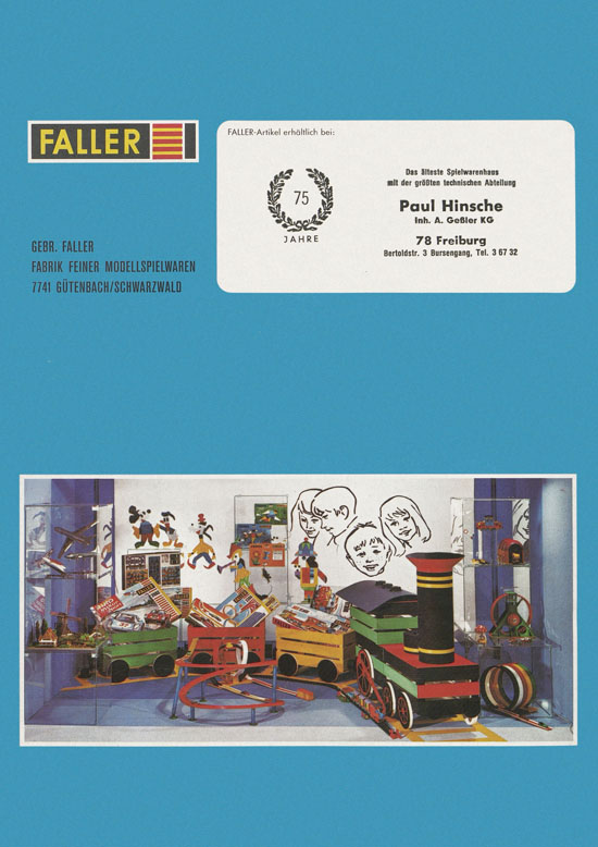 Faller Katalog 1972-1973 D872