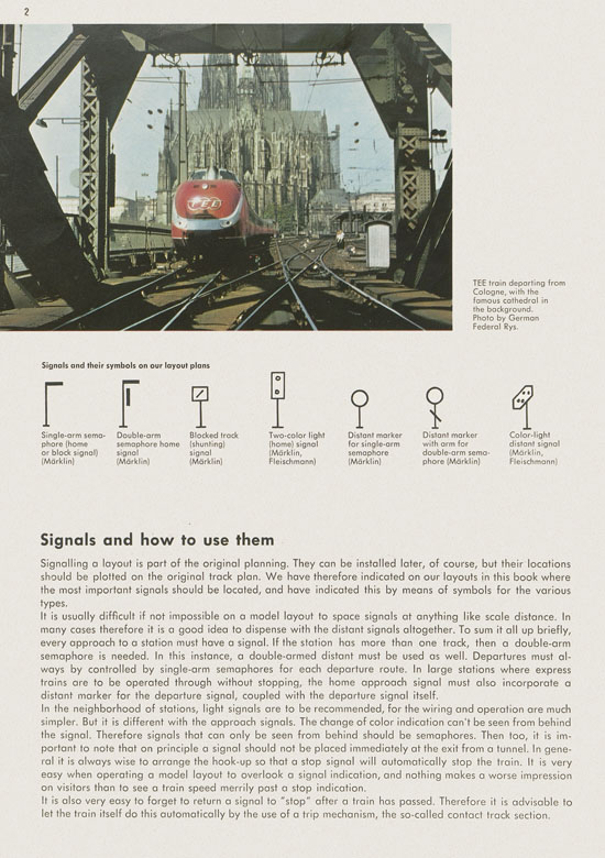 Faller Track Layout Plans H0 1970