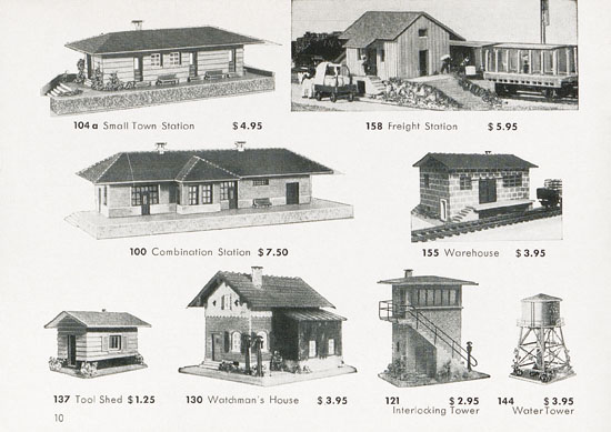 Faller catalogue U.S. Edition 1955-1956