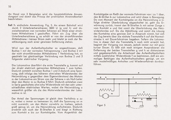 Faller D 860 Automatisch gesteuert 1952