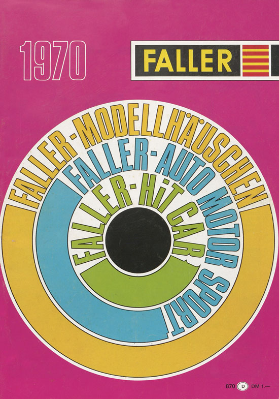 Faller Katalog 1970 D870