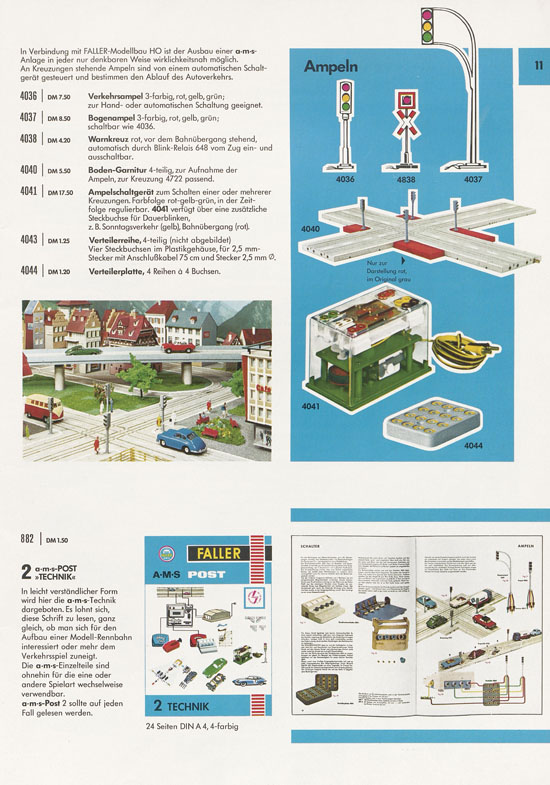 Faller Katalog 1970 D870