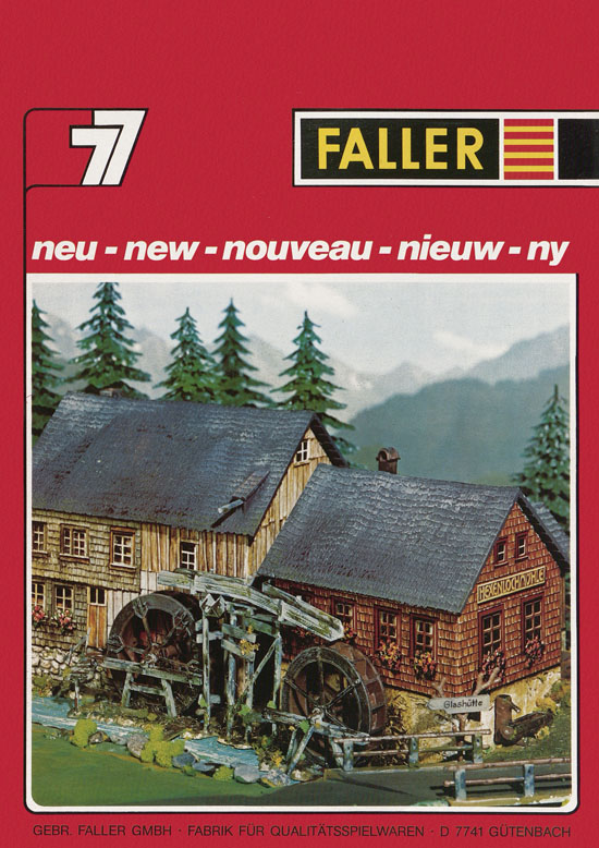 Faller Neuheiten 1977