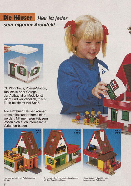 Faller Spielzeug-Katalog 1984-1985