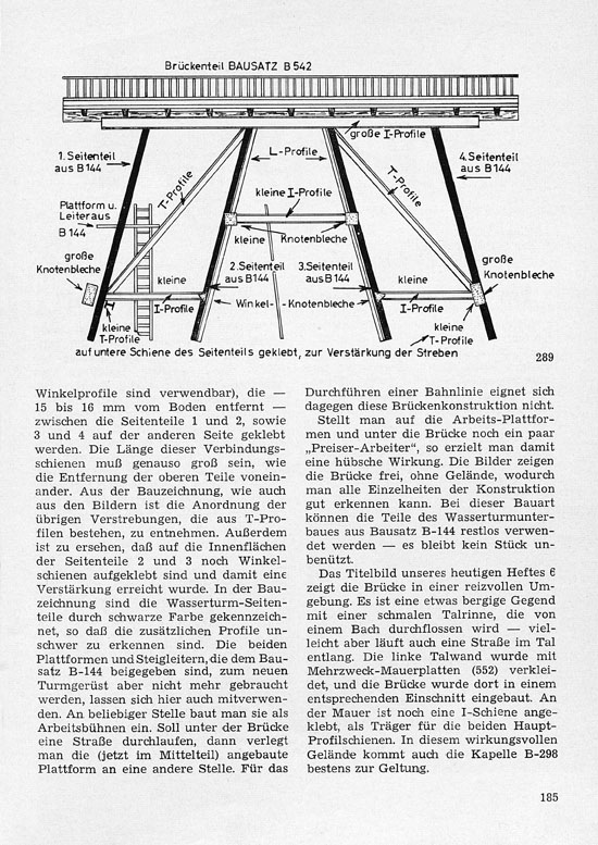 Faller-Magazin Nr. 6 August 1958