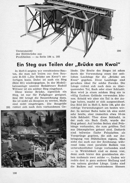 Faller-Magazin Nr. 6 August 1958