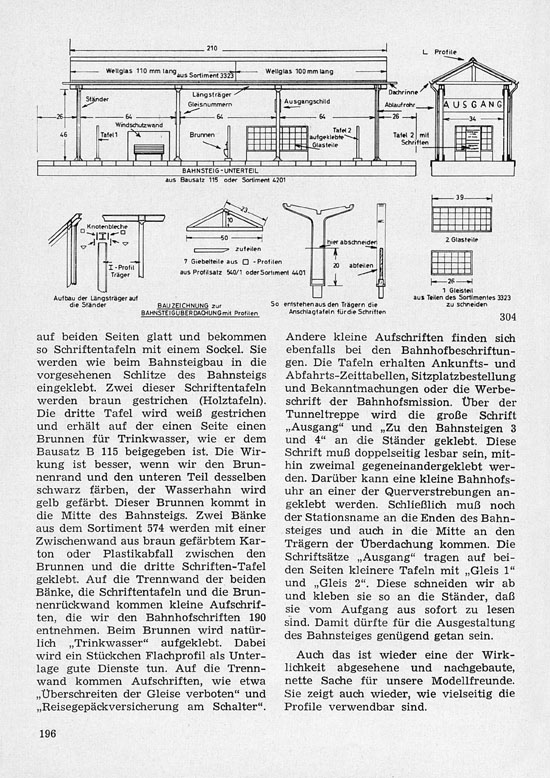 Faller-Magazin Nr. 6 August 1958