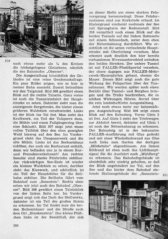 Faller-Magazin Nr. 6 August 1958