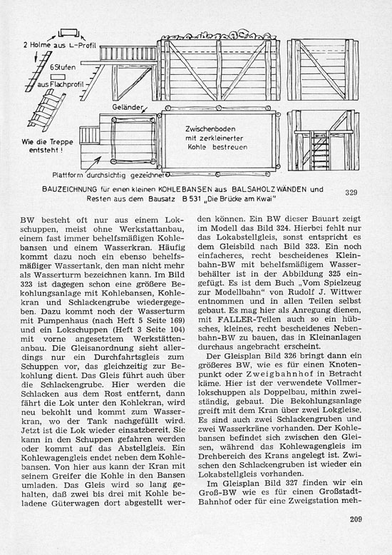 Faller-Magazin Nr. 6 August 1958