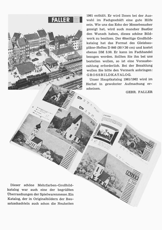 Faller-Magazin Nr. 22 April 1966