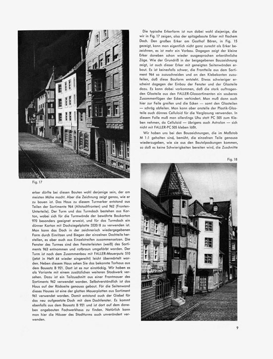 Faller-Magazin Nr.65 April 1968