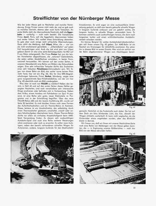 Faller-Magazin Nr.65 April 1968