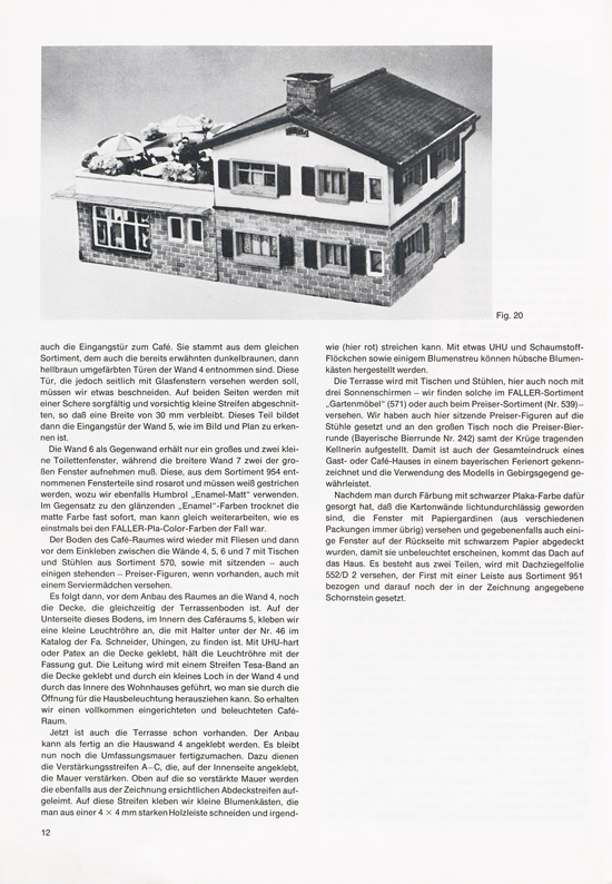 Faller-Magazin Nr.97 Oktober 1974