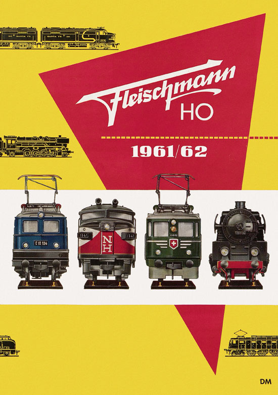 Fleischmann Katalog H0 1961-1962