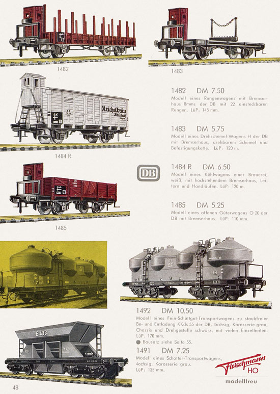 Fleischmann Katalog H0 1962-1963