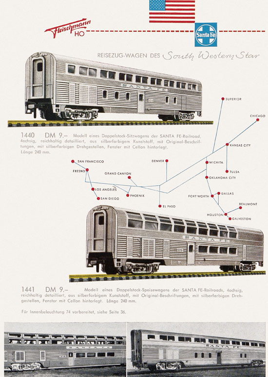 Fleischmann Katalog H0 1962-1963