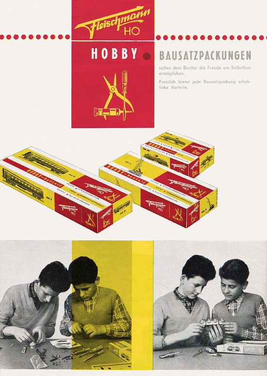 Fleischmann Katalog H0 1962-1963