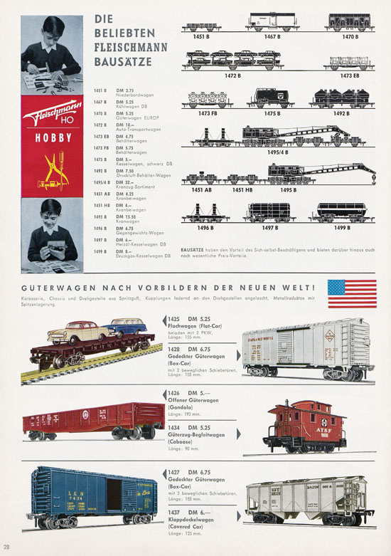 Fleischmann H0 International Auto-Ralley Katalog 1967-1968