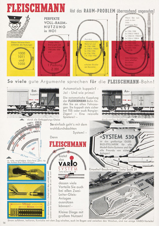 Fleischmann Katalog Modelleisenbahn Auto-Ralley 1968-1969