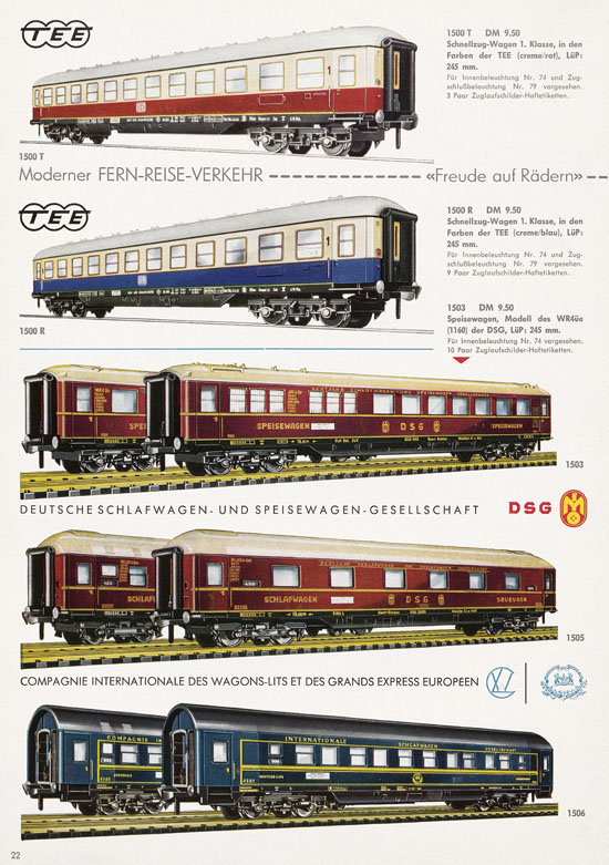 Fleischmann Katalog Modelleisenbahn Auto-Ralley 1968-1969