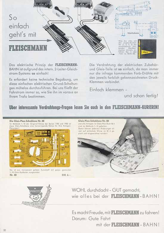 Fleischmann Katalog Modelleisenbahn Auto-Ralley 1968-1969