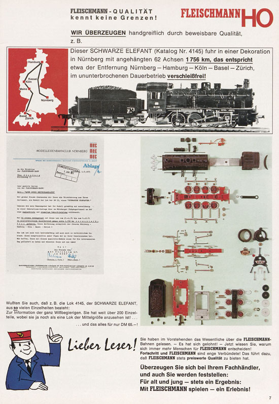 Fleischmann Katalog 1971