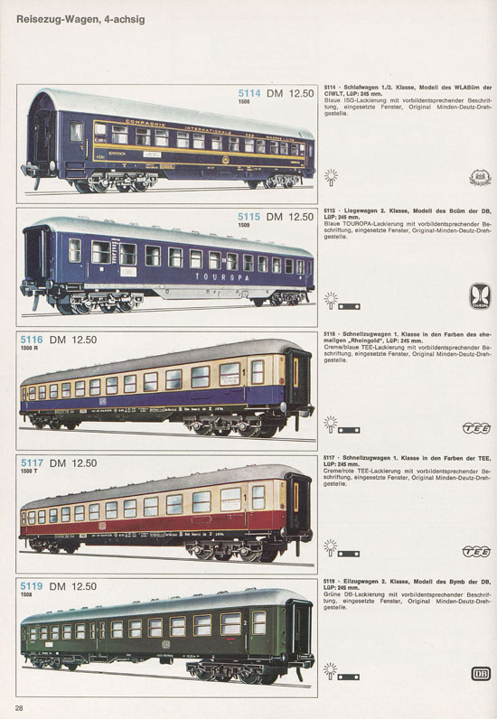 Fleischmann Katalog 1971