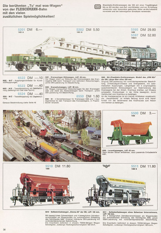 Fleischmann Katalog 1971