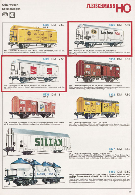 Fleischmann Katalog 1971