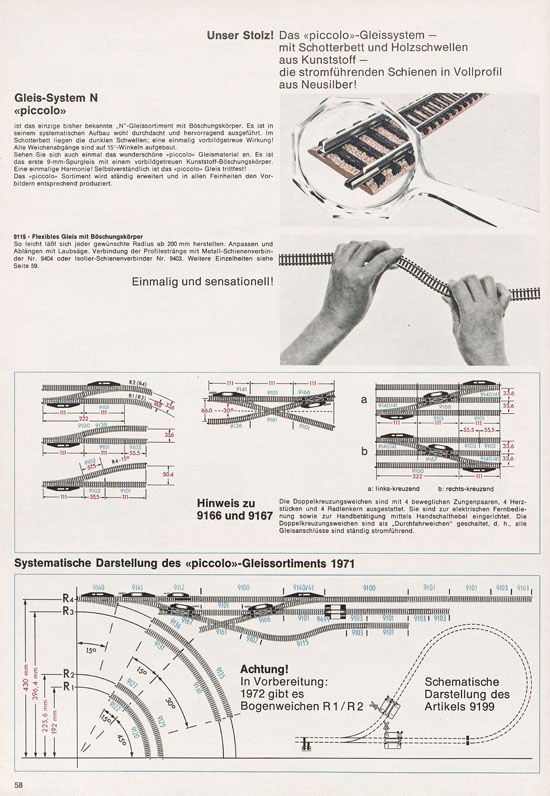 Fleischmann Katalog 1971