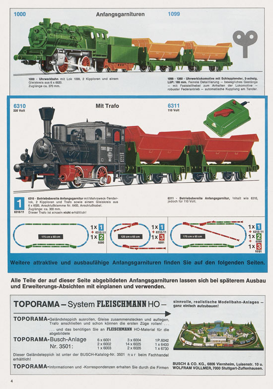 Fleischmann Katalog 1974