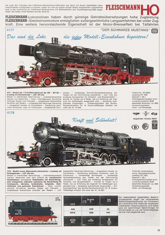 Fleischmann Katalog 1974