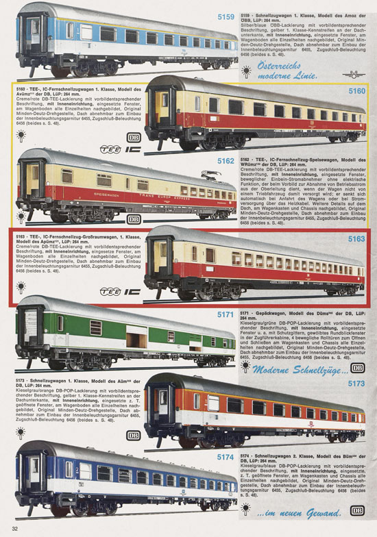 Fleischmann Katalog 1974