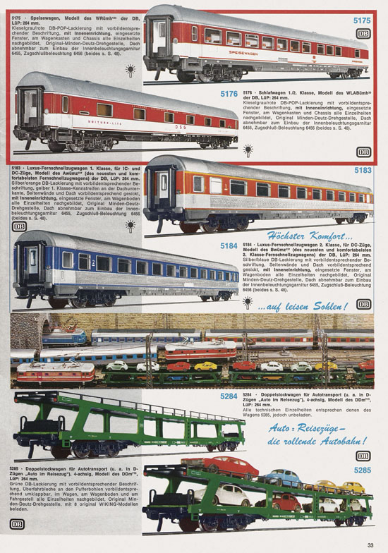 Fleischmann Katalog 1974