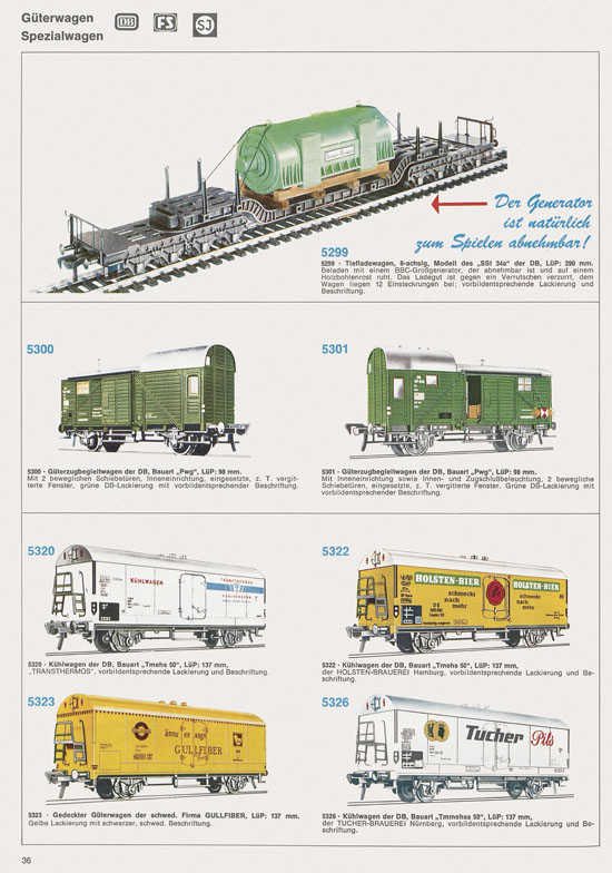 Fleischmann Katalog 1974