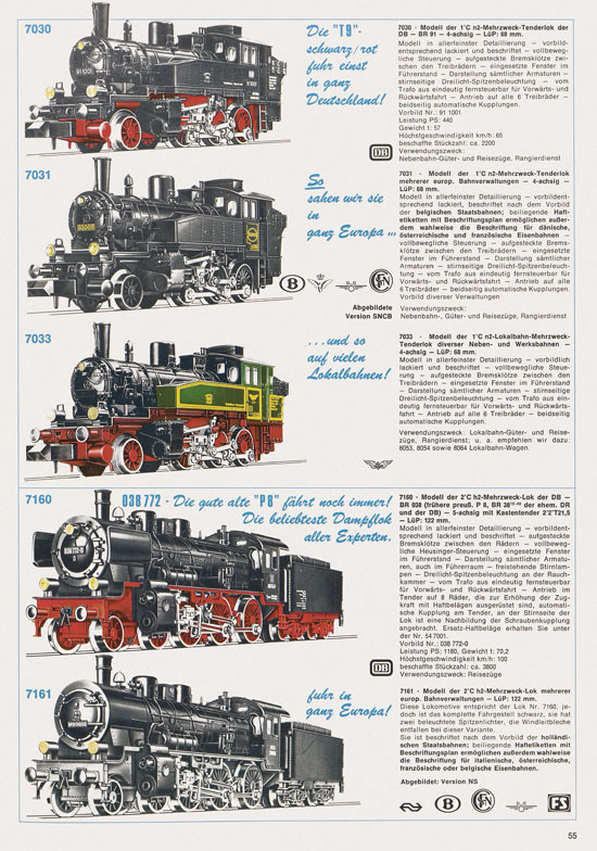 Fleischmann Katalog 1974